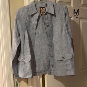 NEW WITH TAGS! PRES DE CHAMONIX LINEN - SIZE S